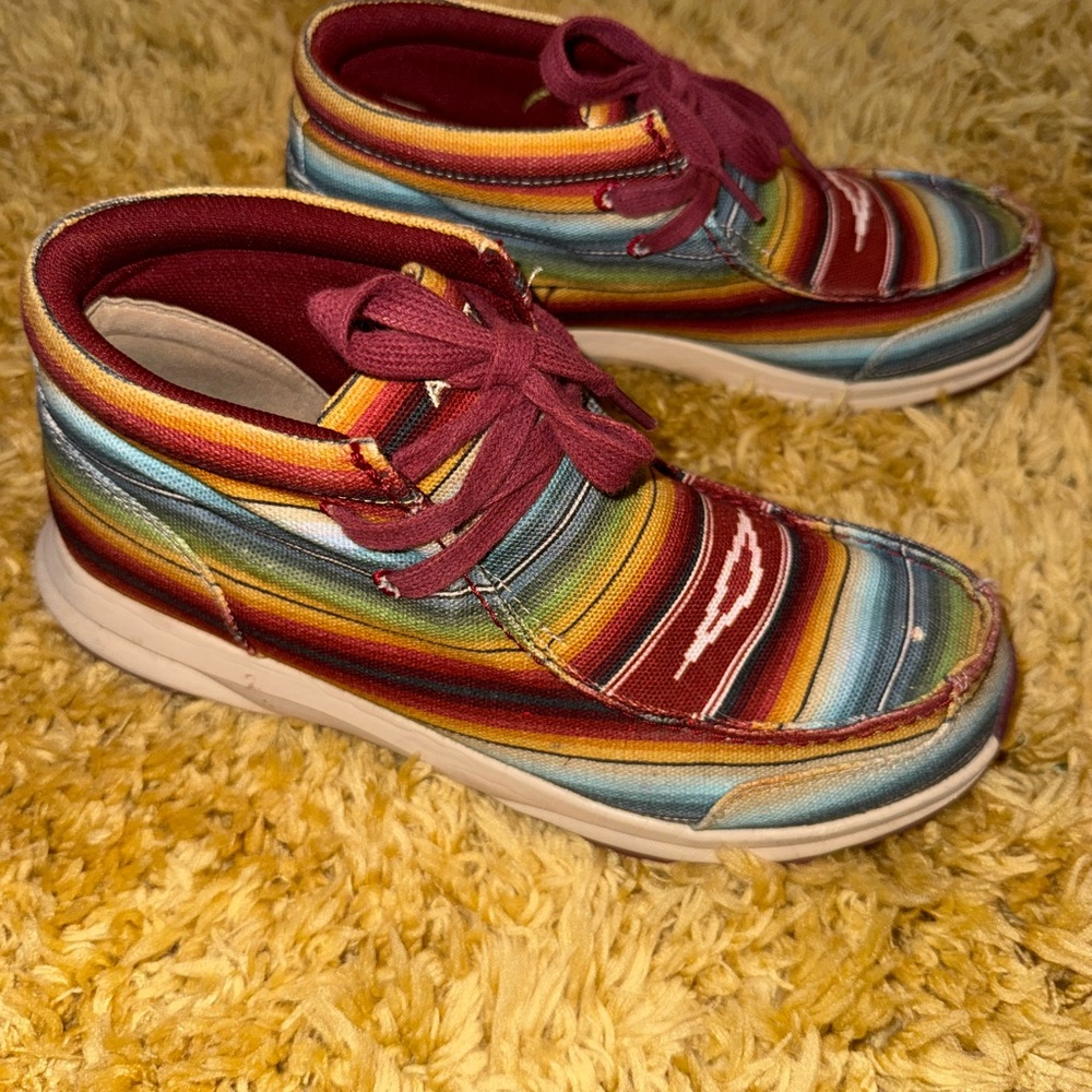 Ariat womens Moccasins in Multicolor Stripes